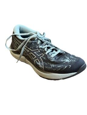 Women’s ASICS Gel-Cumulus 23 Running Shoes Gray Blue Size 6.5 Athletic Sneaker